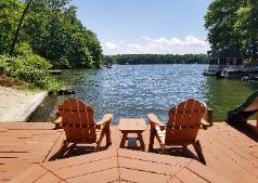 View of Lake Anna from our dock at Childs Cove